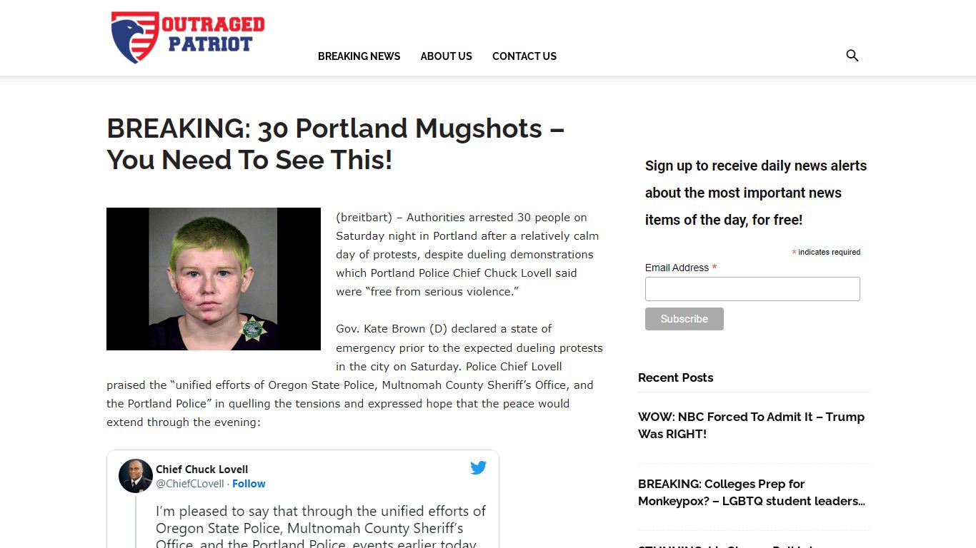 BREAKING: 30 Portland Mugshots – You Need To See This!